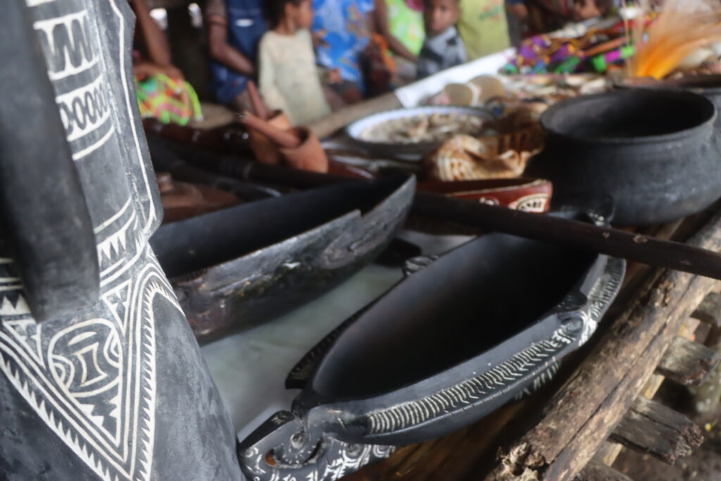 Artifacts Exhibition, Bukawa Village, Labuta LLG